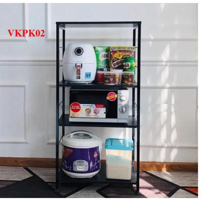 Kệ đa năng, kệ để đồ nhà bếp 4 tầng VKPK02 - Nội thất lắp ráp Viendong Adv