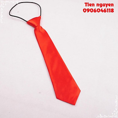 Cà vạt trẻ em - cavat thắt sẵn 6*26cm