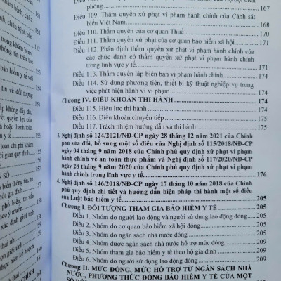 Sách Luật Bảo Hiểm Y Tế sửa đổi bổ sung năm 2024 – Hệ Thống Các Văn Bản Quy Định Chi Tiết Thi Hành (V2529T)