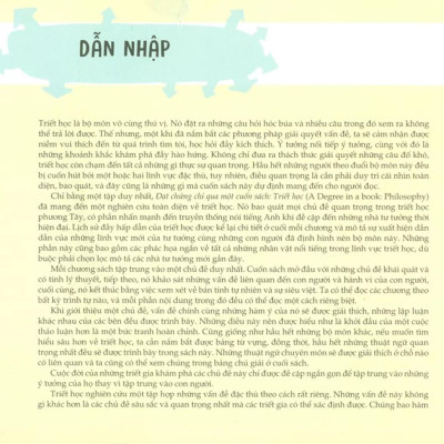 Triết Học - Tất Cả Những Điều Cần Biết Để Thông Thạo Bộ Môn Này