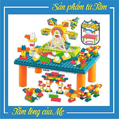 Bàn Lắp Ghép Đu Quay Mini 29/26pcs Cho Bé Thỏa Sức Sáng Tạo