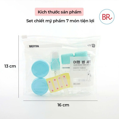 Bộ Chiết Mỹ Phẩm Du Lịch 5 Món ( Loại Xịn ) - Hàng Chính Hãng - Giao Màu Ngẫu Nhiên
