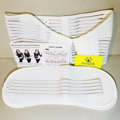 Đai Đỡ Bụng Bầu Cho Mẹ Bầu Chính Hãng Amalife - Chọn Cỡ Size L (80-115cm) Size XL (87-126cm) Size XXL (95 – 135cm)