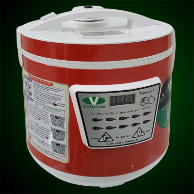 Máy làm tỏi đen VIAICOM V7 Đỏ - Công nghệ Nhật Bản - Hàng chính hãng