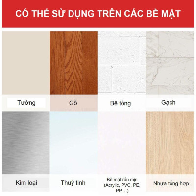 Móc dán tường treo chổi, cây lau nhà Command 3M chịu lực 1.8kg - Dễ sử dụng, độ bền cao, bám cực chắc, tháo cực dễ 17007