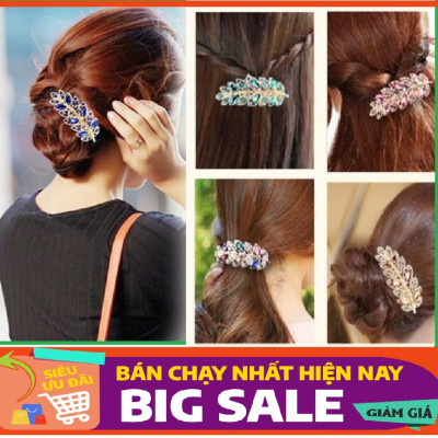 Combo 3 kẹp tóc nữ hình chiếc lá ( 3 CAI 3 MÀU KHÁC NHAU, sẽ được phát ngẫu nhiên)