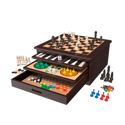Bộ trò chơi En Bois Jeux 10 in 1 Hàng chính hãng