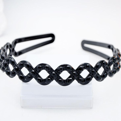 Bờm cài tóc nam nữ có răng lược bản năng động