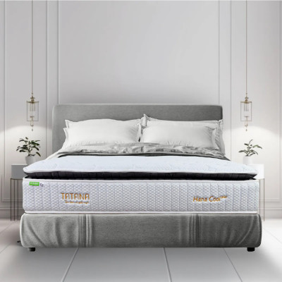 Nệm lò xo túi cao cấp Tatana Hana Cool Plus Cao 30cm