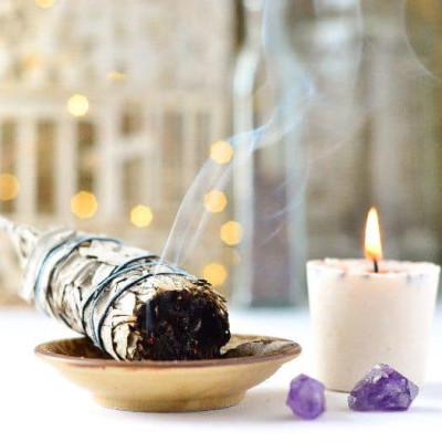 Combo 1 thanh palo santo và 1 bó xô bạch đàn thanh tẩy nhà cửa (Combo số 16)