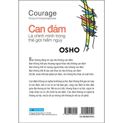 Sách - Can Đảm Là Chính Mình Trong Thế Giới Hiểm Nguy - Osho - First News