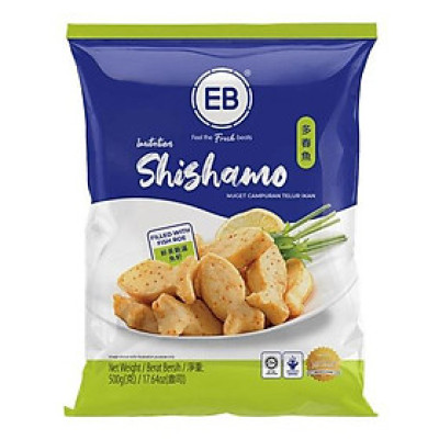 CHẢ HÌNH CÁ TRỘN TRỨNG CÁ SHISAMO 500GR 