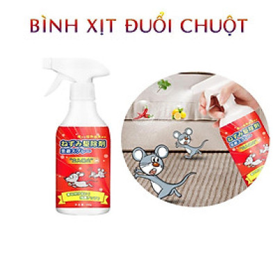 Bình Xịt Đuổi Chuột 500Ml An Toàn Hiệu Quả