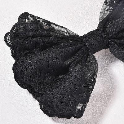 Kẹp tóc ren mềm mại siêu xinh KAH176 phong cách Vintage