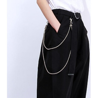 Chuỗi xích tròn đeo quần phụ kiện hip hop