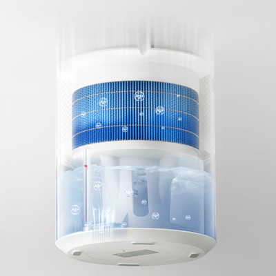 Máy Tạo Độ Ẩm Không Sương Xiaomi Mijia 3 - Kết Nối App Thông Minh Dung Tích 4L Và Kháng Khuẩn 99,9% - Hàng Nhập Khẩu