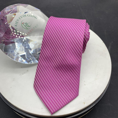 Cà vạt nam bản 8cm Giangpkc calavat tím