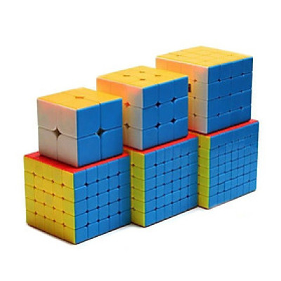 Rubik biến thể QiYi 2x2, 3x3, 4x4, 5x5, Windmill stickerless hiệu QiYi