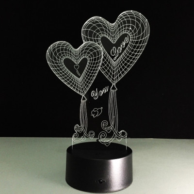 Đèn LED 3D Arcylic Với Những Hình Ngộ Nghĩnh