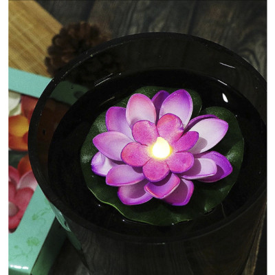 Đèn Hoa Sen Thả Nước Xài Pin