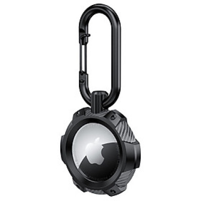 Ốp Case Vỏ Bảo Vệ Armor Vân Carbon cho AirTag - Hàng Chính Hãng