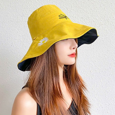 Mũ Chống Nắng Vải Dù Dễ Thương Chất Liệu Bền Đẹp, Thời Trang