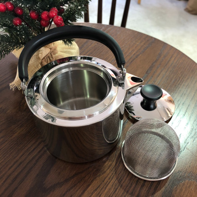 Ấm Inox 304 kèm lưới lọc - Berndorf Tea Kettle 1.3L
