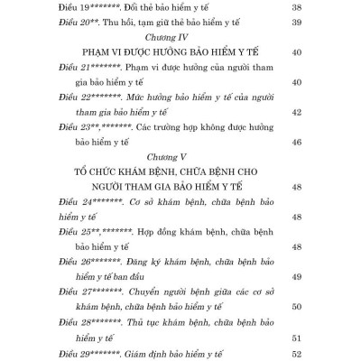 Luật Bảo hiểm y tế năm 2008 (sửa đổi, bổ sung năm 2013, 2014, 2015, 2018, 2020, 2023, 2024)