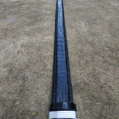 Thắt Lưng Da Bụng Cá Sấu Liền Nguyên Tấm Đan Viền Thủ Công Bền - Dễ Sử Dụng NV29