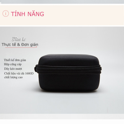 Hộp Đựng Tai Nghe, Cáp Sạc, Pin Sạc Dự Phòng, Ổ Cứng giúp bảo vệ phụ kiện di động / laptop Mai Lee - Hàng chính hãng