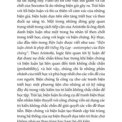 Biện Luận - Rhētorikḗ - Tác Phẩm Triết Học Kinh Điển