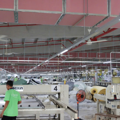 Nệm bông ép gấp 3 Everon Ceramic- Lớp chần gòn êm ái-Bảo hành 5 năm - Màu ngẫu nhiên.