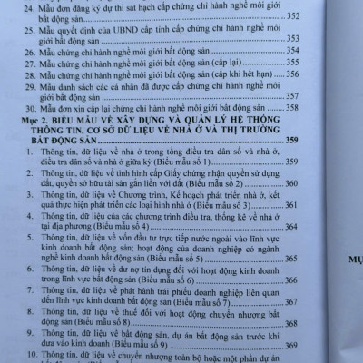 Sách Quy Định Chi Tiết Luật Kinh Doanh Bất Động Sản – Mẫu Hợp Đồng Mua, Bán Cho Thuê Nhà Trong Kinh Doanh Bất Động Sản (V2520T)