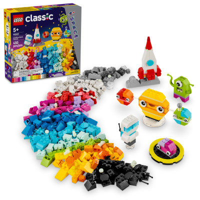 Đồ Chơi Lắp Ráp Bộ Gạch Sáng Tạo Chủ Đề Không Gian - Creative Space Planets - Lego Classic 11037 (450 Mảnh Ghép)