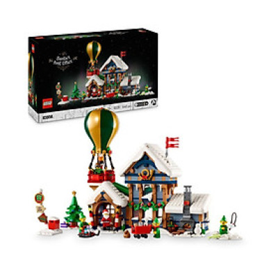 LEGO ICONS 10339 Đồ Chơi Lắp Ráp Bưu Điện Của Ông Già Noel (1440 chi tiết)