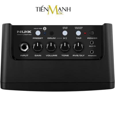 [Bluetooth] Amply Đàn Guitar Điện Nux Mighty Lite BT MKII Loa Ampli Di động Mini Amplifier MK2 Hàng Chính Hãng