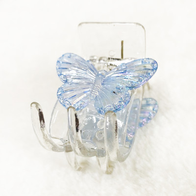 Kẹp tóc con bướm - kẹp tóc càng cua 5 răng - kẹp tóc trong suốt - kẹp gấp 5 răng mẫu mới