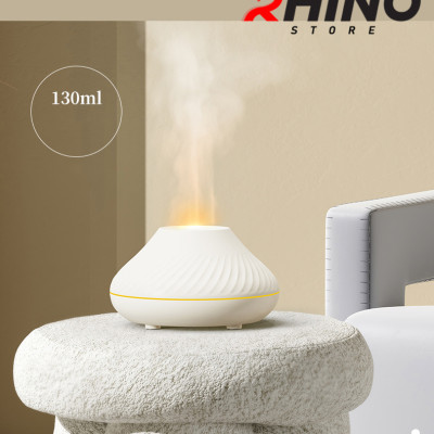 Máy phun sương tinh dầu tạo ẩm Rhino H201 dung tích 130ml, nhỏ gọn, tự động ngắt khi hết nước - Hàng chính hãng