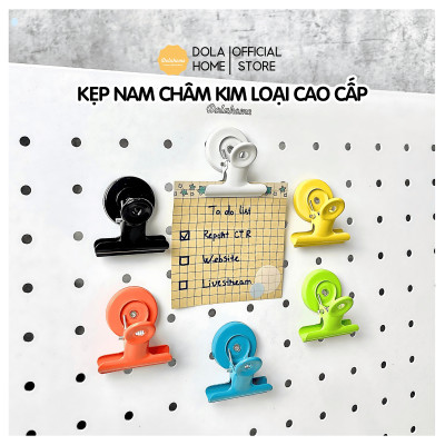 Nam châm siêu mạnh hít tủ lạnh Dola Home móc và kẹp nam châm làm quà lưu niệm ý nghĩa, đính sticker cute