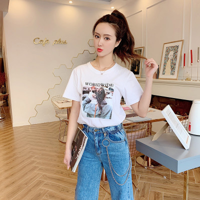 Dây xích móc quần kim loại titan 2 lớp cá tính