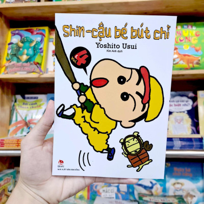 Shin - Cậu Bé Bút Chì - Tập 4 (Tái Bản 2023)