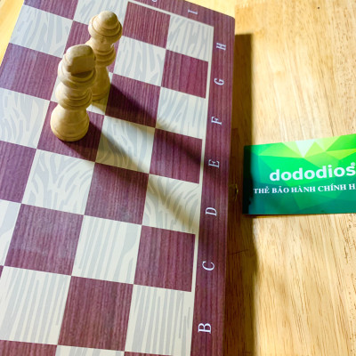 Bộ cờ vua gỗ nam châm cao cấp - chính hãng DoDoDios - Bộ cờ vua cao cấp