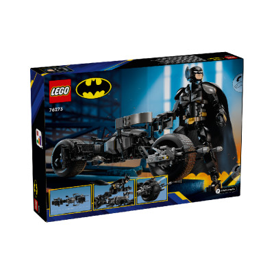 Đồ Chơi Lắp Ráp Mô Hình Người Dơi Và Siêu Xe Batpod LEGO SUPERHEROES 76273 (713 chi tiết)