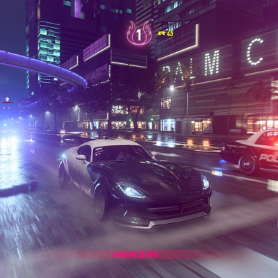 Đĩa Game PS4 Need For Speed Heat Hệ US - Hàng Nhập Khẩu