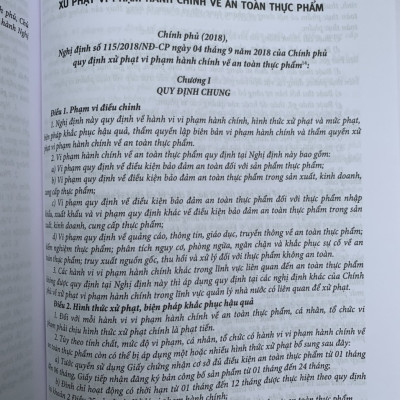 Chỉ dẫn tra cứu và áp dụng pháp luật về xử lý vi phạm hành chính  (được sửa đổi, bổ sung năm 2020) - Quyển 2