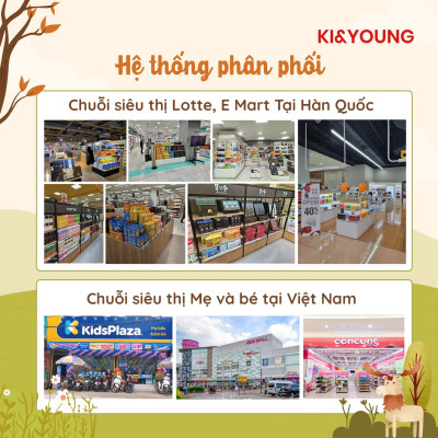 Combo Gạc hươu non/Nước nhung hươu cho bé từ 1 tuổi Ki&Young - ALADDINVINA