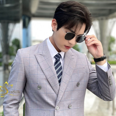 Cà Vạt Lụa Tơ Tằm SenSilk CAVATS02 – Cà Vạt Nam Cao Cấp, Quà Tặng Quý Ông