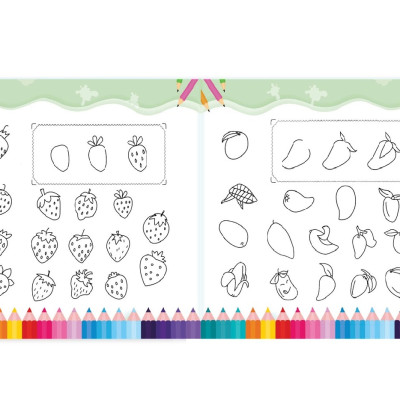 Sách - Bé Tô Màu 9999 - Tô Màu Sáng Tạo - Song Ngữ Anh Việt Dành Cho Trẻ Từ 2-6 Tuổi