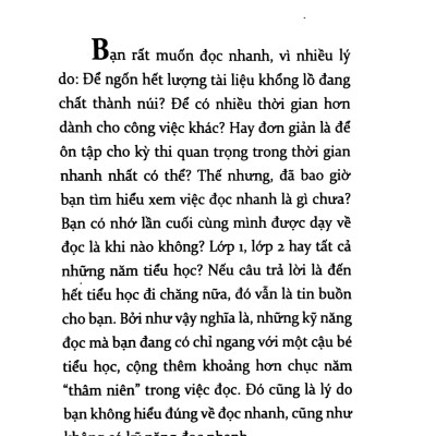 Luyện Đọc Nhanh (Tái Bản 2023)