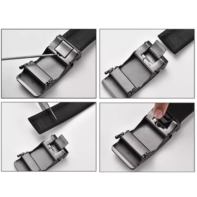 Thắt lưng nam DA BÒ THẬT - BEE GEE N8057